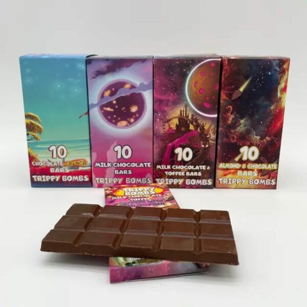 TRIPPY BOMBS INFUSED SHROOM CHOCOLATE BARS